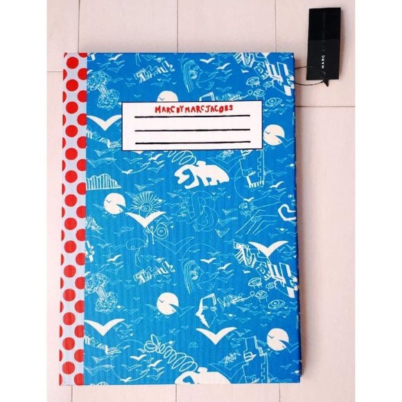 MARC  by Marc Jacobs Doodle Dots Notebook iPad Air Case, Spring Sky Blue - Picture 2 of 3